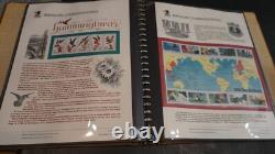 Collection américaine de timbres MNH Panneaux commémoratifs dans deux albums