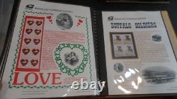 Collection américaine de timbres MNH Panneaux commémoratifs dans deux albums