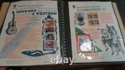 Collection américaine de timbres MNH Panneaux commémoratifs dans deux albums