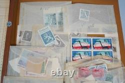 Collection américaine des années 1920-1960 de plus de 425 blocs et timbres isolés, principalement neufs, dans un album Harris