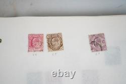 Collection britannique d'Afrique de plus de 1 900 timbres neufs et usagés stockés dans un album