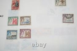 Collection britannique d'Afrique de plus de 1 900 timbres neufs et usagés stockés dans un album