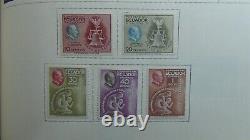 Collection classique Stampsweis WW en 2 volumes Scott Intl contient environ 6741 timbres jusqu'au 49