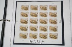 Collection commémorative américaine 2009 de 85 timbres et 25 feuillets dans un album White Ace