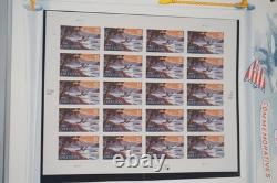 Collection commémorative américaine 2009 de 85 timbres et 25 feuillets dans un album White Ace