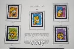 Collection commémorative américaine 2009 de 85 timbres et 25 feuillets dans un album White Ace