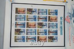 Collection commémorative américaine 2009 de 85 timbres et 25 feuillets dans un album White Ace
