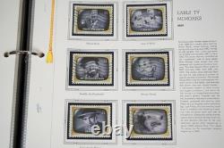 Collection commémorative américaine 2009 de 85 timbres et 25 feuillets dans un album White Ace