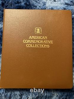 Collection commémorative américaine, classeur, 42 panneaux, 1975-1978