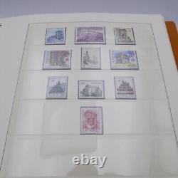 Collection complète de timbres Europa dans l'album Lindner de 1978 à 1985