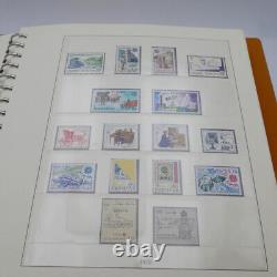 Collection complète de timbres Europa dans l'album Lindner de 1978 à 1985