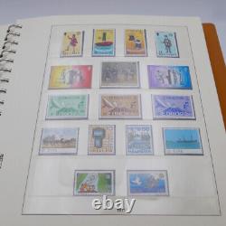 Collection complète de timbres Europa dans l'album Lindner de 1978 à 1985