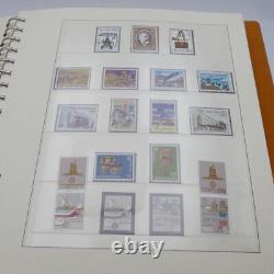 Collection complète de timbres Europa dans l'album Lindner de 1978 à 1985