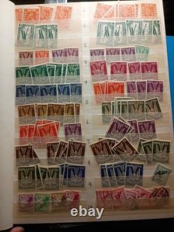 Collection d'Allemagne dans un album, principalement Weimar WWII + États/Occupé/Etc, + Plus