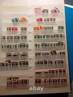 Collection d'Allemagne dans un album, principalement Weimar WWII + États/Occupé/Etc, + Plus