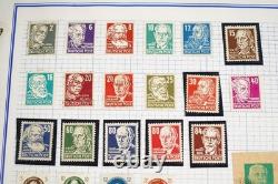 Collection d’Allemagne de plus de 2 450 timbres neufs et oblitérés, conservés dans un album Mystic Voyager