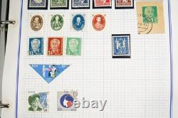 Collection d’Allemagne de plus de 2 450 timbres neufs et oblitérés, conservés dans un album Mystic Voyager