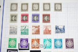 Collection d’Allemagne de plus de 2 450 timbres neufs et oblitérés, conservés dans un album Mystic Voyager