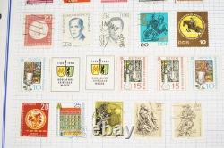 Collection d’Allemagne de plus de 2 450 timbres neufs et oblitérés, conservés dans un album Mystic Voyager