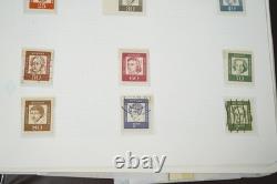Collection d'Allemagne de plus de 750 timbres neufs et oblitérés, conservés dans un album Lighthouse