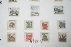 Collection d'Allemagne de plus de 750 timbres neufs et oblitérés, conservés dans un album Lighthouse