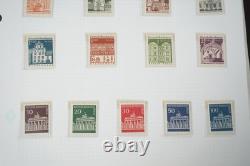 Collection d'Allemagne de plus de 750 timbres neufs et oblitérés, conservés dans un album Lighthouse