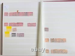 Collection d’Égypte 1866 1906 avec de nombreux doublons de l’émission dans un album