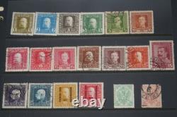 Collection d'Europe de l'Est de plus de 3300 timbres neufs et oblitérés, conservés dans un album
