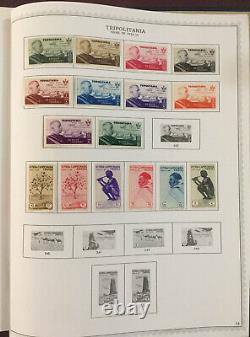 Collection d'Italie Colonies italiennes + 500 timbres différents dans un album Valeur catalogue = 3000,00 $