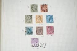 Collection d'Italie de plus de 1400 timbres neufs et utilisés dans un album sur pages quadrillées