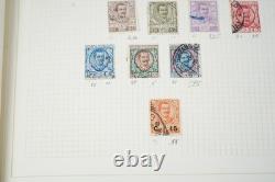 Collection d'Italie de plus de 1400 timbres neufs et utilisés dans un album sur pages quadrillées