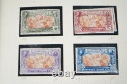 Collection d'Italie de plus de 1400 timbres neufs et utilisés dans un album sur pages quadrillées