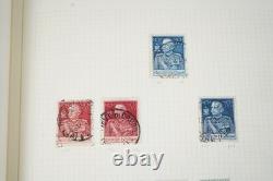 Collection d'Italie de plus de 1400 timbres neufs et utilisés dans un album sur pages quadrillées