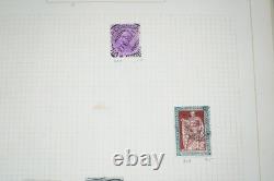Collection d'Italie de plus de 1400 timbres neufs et utilisés dans un album sur pages quadrillées