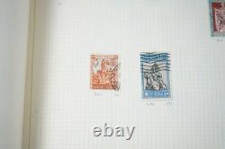 Collection d'Italie de plus de 1400 timbres neufs et utilisés dans un album sur pages quadrillées