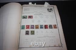 Collection d'album de timbres Scott Brown International 1901-1920 d'environ 2 700 timbres