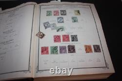 Collection d'album de timbres Scott Brown International 1901-1920 d'environ 2 700 timbres