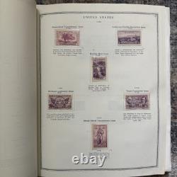 Collection d’album de timbres des États-Unis Scott’s Minuteman vintage des années 1870 aux années 1970