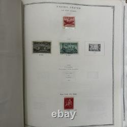 Collection d’album de timbres des États-Unis Scott’s Minuteman vintage des années 1870 aux années 1970