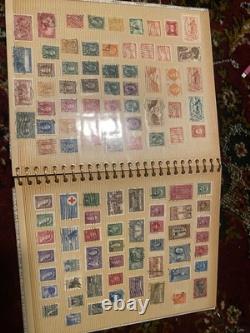 Collection d’album de timbres rares du monde Idb9