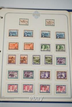 Collection d'albums Indonésie 2 de plus de 275 timbres simples et 50 blocs de 4 tous MNH