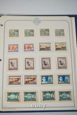 Collection d'albums Indonésie 2 de plus de 275 timbres simples et 50 blocs de 4 tous MNH