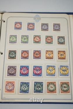 Collection d'albums Indonésie 2 de plus de 275 timbres simples et 50 blocs de 4 tous MNH