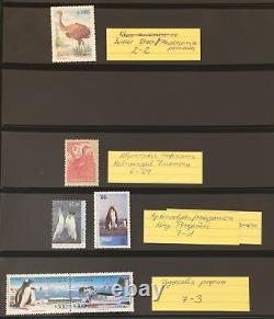 Collection d'albums Lindner MNH Birds World (env. 350+ articles) GM2584