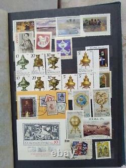 Collection d'albums de blocs de timbres de l'URSS, de la Russie et de l'ère soviétique - Thème philatélique Art