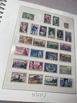 Collection d'albums de timbres PXSTAMPS France 1920-1970 sur la page Lindner MNH MH CV $3200