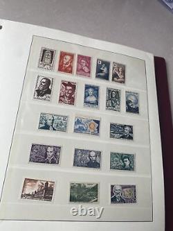 Collection d'albums de timbres PXSTAMPS France 1920-1970 sur la page Lindner MNH MH CV $3200