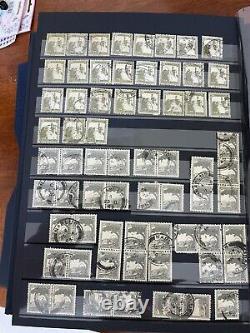 Collection d'albums de timbres de Palestine de grande valeur