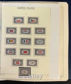 Collection d’albums de timbres des États-Unis MNH 1938-1974 ZAYIX