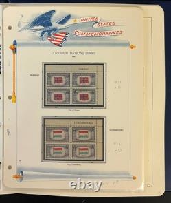 Collection d’albums de timbres des États-Unis MNH 1938-1974 ZAYIX